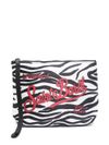 mc2 saint barth - Zebra print clutch with logo