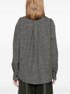 fabiana filippi - Gray flared virgin wool shirt - 2