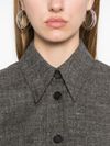 fabiana filippi - Gray flared virgin wool shirt - 3