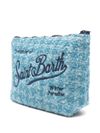 mc2 saint barth - Light blue clutch with logo - 1