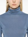 majestic filatures - Light blue cashmere turtleneck sweater - 1