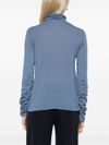 majestic filatures - Light blue cashmere turtleneck sweater - 2