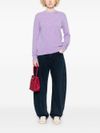 mc2 saint barth - Lilac crewneck wool Sorbonne sweater - 2