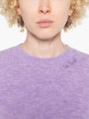 mc2 saint barth - Lilac crewneck wool Sorbonne sweater - 4