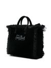 mc2 saint barth - Borsa a mano Vanity mini con frange e logo - 2