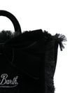 mc2 saint barth - Mini Vanity handbag with fringes and logo - 3