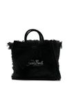 mc2 saint barth - Mini Vanity handbag with fringes and logo