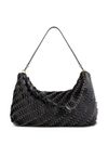 rabanne - Black calf leather Paco shoulder bag