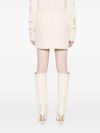 mc2 saint barth - White Katrine wool miniskirt - 4