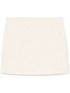 mc2 saint barth - White Katrine wool miniskirt