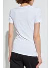 versace jeans couture - T-shirt in cotone con stampa logo - 1