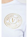 versace jeans couture - Cotton t-shirt with logo - 4