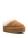 ugg - Sabot Tazzlita in camoscio con pelliccia - 1