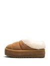 ugg - Suede Tazzlita clogs with fur - 4