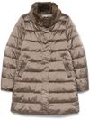 save the duck - Long Dalea down jacket  with fur