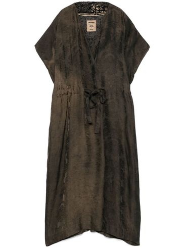 UMA WANG - Maxi dress with jacquard pattern