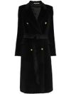 tagliatore - Double-breasted Jole wool coat with belt