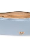 pinko - Pochette Flat Classic in pelle celeste - 2