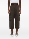 pinko - Brown cotton Ronfare pants with pockets - 8