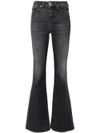 pinko - Jeans Flora in cotone svasati - 1