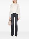 pinko - Flora cotton flared jeans - 5