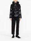 pinko - Black quilted short Eleodoro puffer jacket - 1