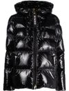 pinko - Black quilted short Eleodoro puffer jacket