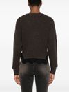 pinko - Damigiana wool sweater with lace - 3