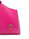 pinko - Pochette Flat Classic in pelle fucsia - 2