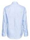 pinko - Camicia Corea celeste con tasca - 1