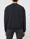 pinko - Blue cotton Magicmike sweatshirt with V-neck - 3