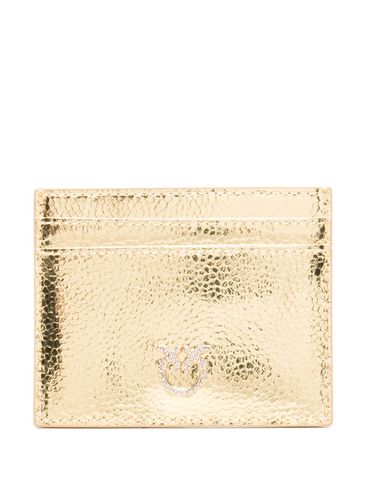 PINKO - Gold leather Card Holder