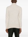 piacenza cashmere - Cashmere and silk turtleneck sweater - 4