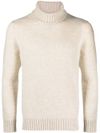 piacenza cashmere - Cashmere and silk turtleneck sweater - 8