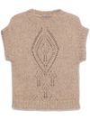 d exterior - Short-sleeve wool sweater - 5