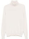 dondup - Maglia in cashmere e seta a collo alto - 4