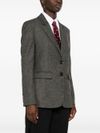 pinko - Gray single-breasted Ruota blazer - 3