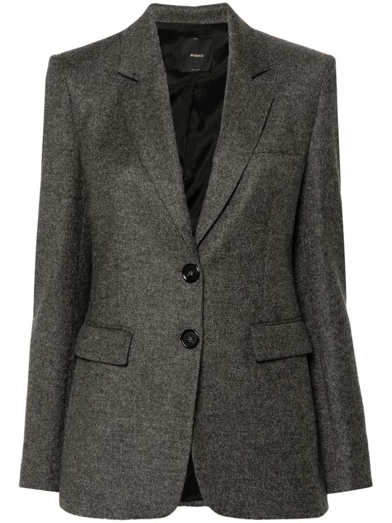 アウターその他 PINKO Woman Blazer Grey 100256A24C I76 donna-abbigliamento-blazer-