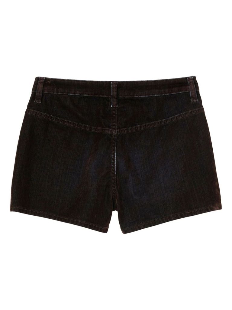 PINKO BROWN COTTON AMERSON SHORTS 