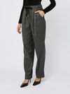 pinko - Soft gray wool blend Rivista pants - 1