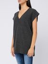 pinko - Gray wool and cashmere Disciplinare vest - 1