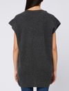 pinko - Gray wool and cashmere Disciplinare vest - 3