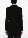 pinko - Black single-breasted Ruota blazer - 4