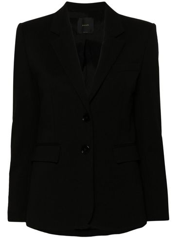 PINKO - Black single-breasted Ruota blazer