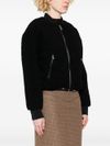 pinko - Black wool Violino bomber - 3