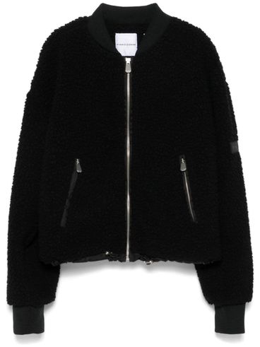 PINKO - Black wool Violino bomber