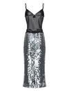 pinko - Midi Gazebo dress with sequins - 1