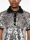 pinko - Short Pupazzo polo with sequins - 4