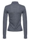 pinko - Gray wool Liquoroso sweater with buttons - 1