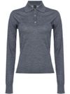 pinko - Gray wool Liquoroso sweater with buttons